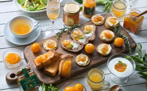 柑橘ジャム＆シロップ４本セット（たんかん・キングオレンジ）