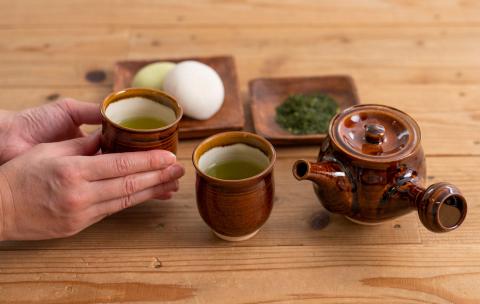 【黒薩摩焼】急須＆ペア湯呑