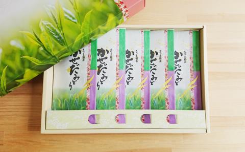 【鹿児島県産緑茶】かせだみどり（80g×5袋）お茶 茶葉 日本茶 緑茶 飲料 飲み物 ギフト 贈答用 国産 鹿児島県産 南さつま市 お茶の松山園