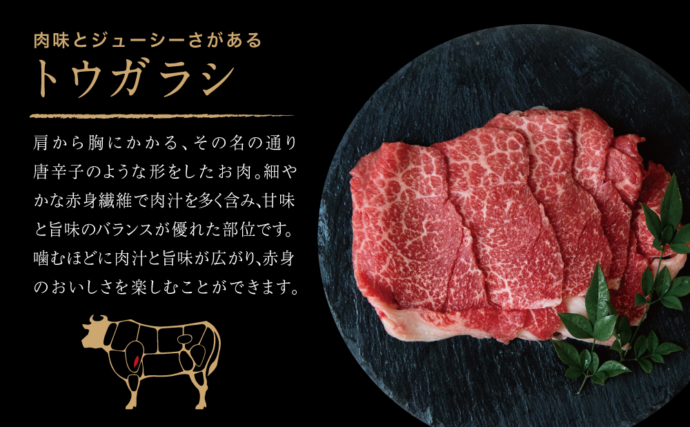 【期間・数量限定】 鹿児島県産黒毛和牛 焼肉用 計600g 赤身希少部位2種セット