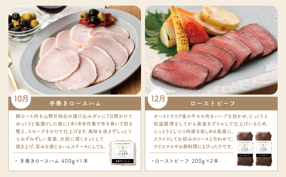 【定期便 全6回：偶数月発送】お肉のおかず定期便［みなみさつまのミートデリ］ ハンバーグ ウインナー ソーセージ ローストポーク ハム ピスタチオ入り フランクフルト ミートローフ ローストビーフ 鹿児島県産 冷蔵 冷凍 南さつま市