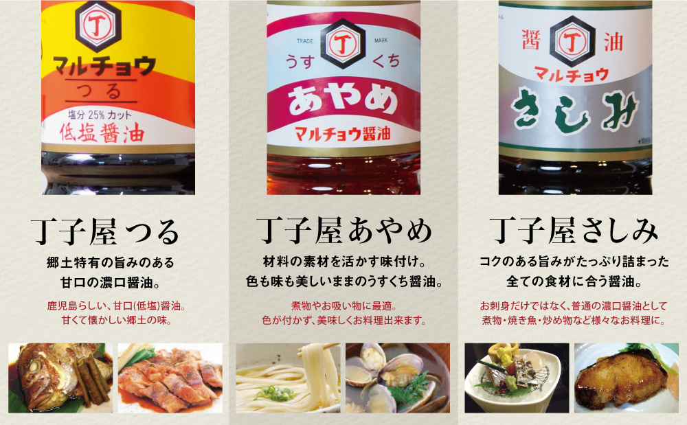 【創業享保20年の老舗醤油屋】丁子屋のかごしま調味料 詰め合わせ（7種）