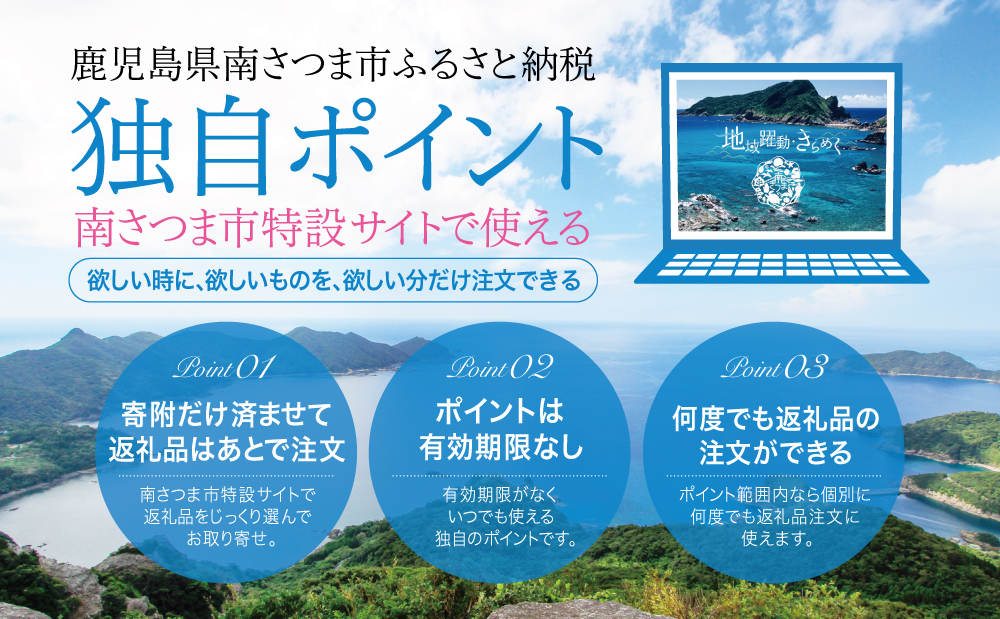 南さつま市独自ポイント　30