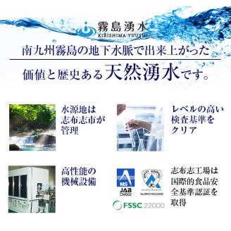 【定期便・全2回】天然シリカ水 555ml 48本(2ケース)×2回 計53L超 t0024-004