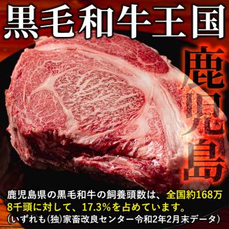 鹿児島県産！黒毛和牛サーロインステーキA4等級以上(200g×2枚・計400g) a9-001