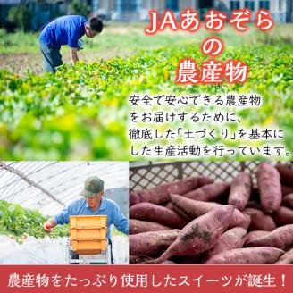 あおぞらさん家セット(芋プリン・苺ムース) 計6個 a2-100