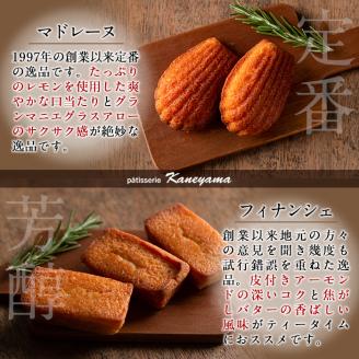 【芳醇な香り】マドレーヌ・フィナンシェ各10個 a5-125