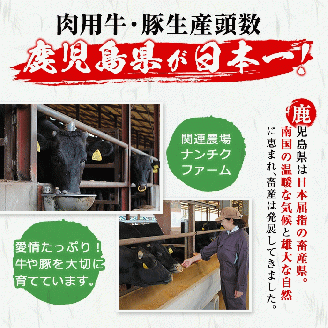 鹿児島県産黒毛和牛カタローススライス300g×4パック＜計1.2kg＞ c0-102
