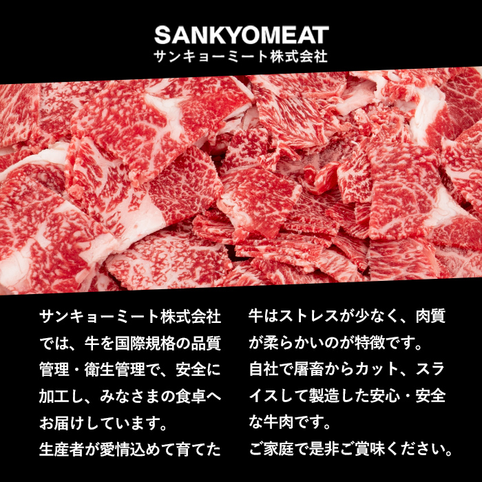 【定期便全3回】国産黒毛和牛切り落とし(計2.7kg) 牛肉 牛 切り落とし 切落し 小間切れ 小分け 真空パック 牛丼 カレー 肉じゃが 炒めもの 真空パック 黒毛和牛 定期便 t0036-007