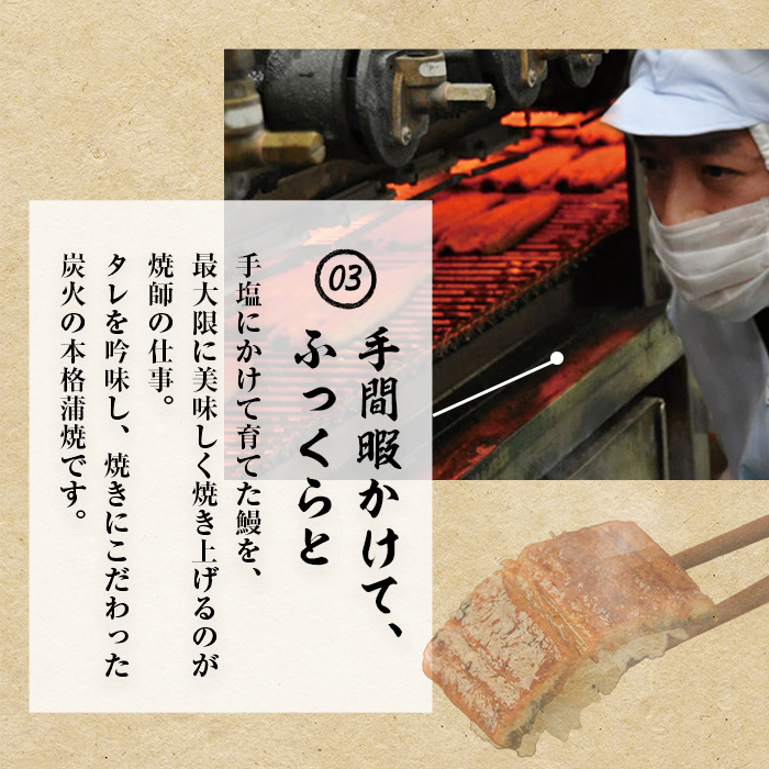 【志布志市人気No.1お礼の品】霧島湧水鰻の蒲焼き 160g以上×2尾＜計320g以上＞ うなぎ 鰻 ウナギ 2尾 国産 九州産 蒲焼き かばやき 冷凍 うな重 ひつまぶし タレ 山椒 ランキング 人気 a3-229