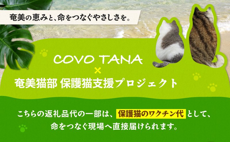 【奄美の保護猫支援（ワクチン代）】＋A4トートバッグ　A071-013