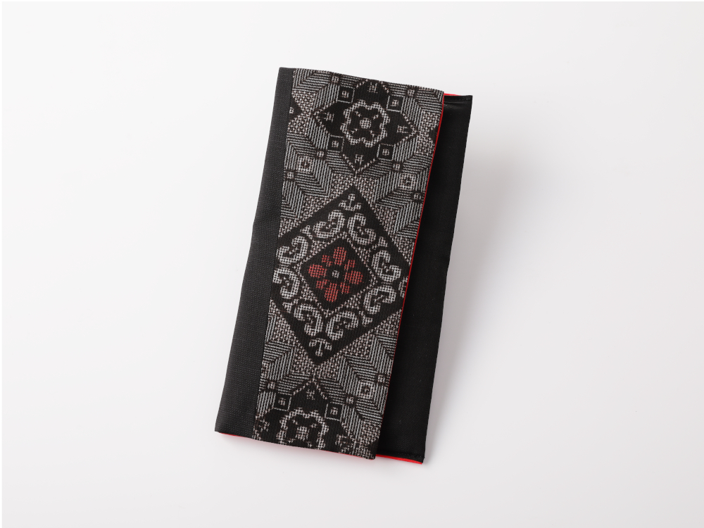 本場奄美大島紬 ふくさ　A048-006