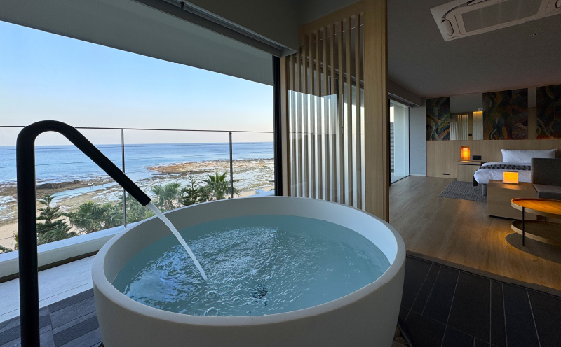 【1泊2名様 朝食付】衣-GIN- スイート ティダムーン宿泊券　A091-007