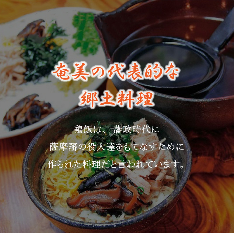 奄美鶏飯セット　A029-001