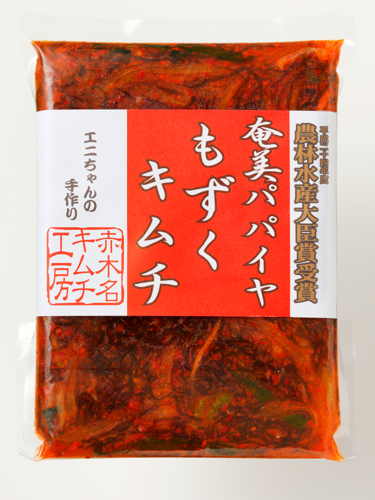 パパイヤもずくキムチ 250g 3個　A078-001