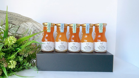 奄美大島産 ちょっとリッチなフルーツソース 5本セット（パッションフルーツ＆マンゴー）　A092-003