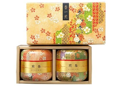 003-05 片野坂製茶 知覧茶煎茶なつめ缶ギフト