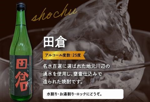 026-A-068 焼酎田倉720ml・クラフトビール4種セット