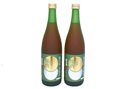 026-75 「上等梅酒知覧茶」720ml×2本