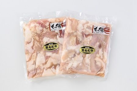 052-16 鹿児島県産黒毛和牛ホルモンミックス2パック