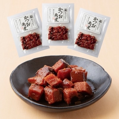 かつお角煮3個＆薩摩おかわりの素 黒豚みそ3個セット