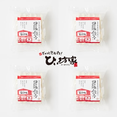 定番のかごしま黒豚餃子80個(タレ付)【配送不可地域：離島】