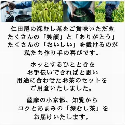 知覧茶園深むし茶 厳撰茶葉5本セット