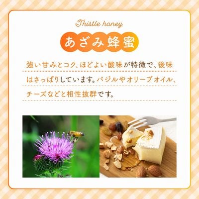 旅するはちみつ200g2本セット【あざみ・シコロ】