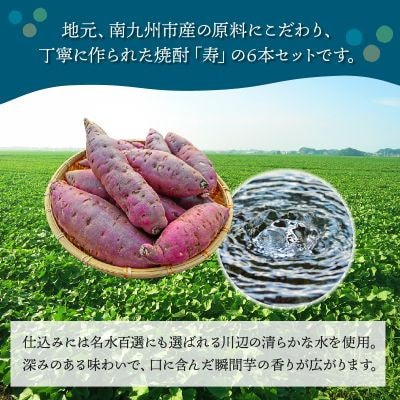 焼酎「寿」1.8L×6本 セット