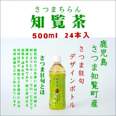 【令和8年産 新茶予約】知覧茶園のオリジナルペットボトル24本入