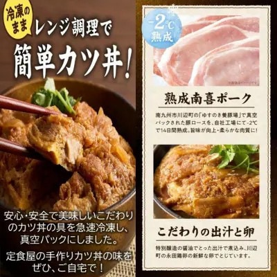 【毎月定期便】南喜ポーク熟成豚「カツ丼の具 5P」全12回【配送不可地域：離島】