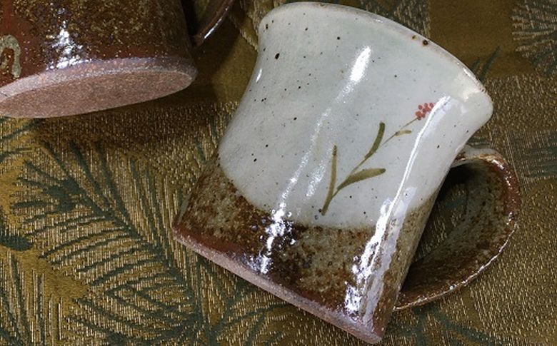 026-A-001 野の花工房 マグカップ2客