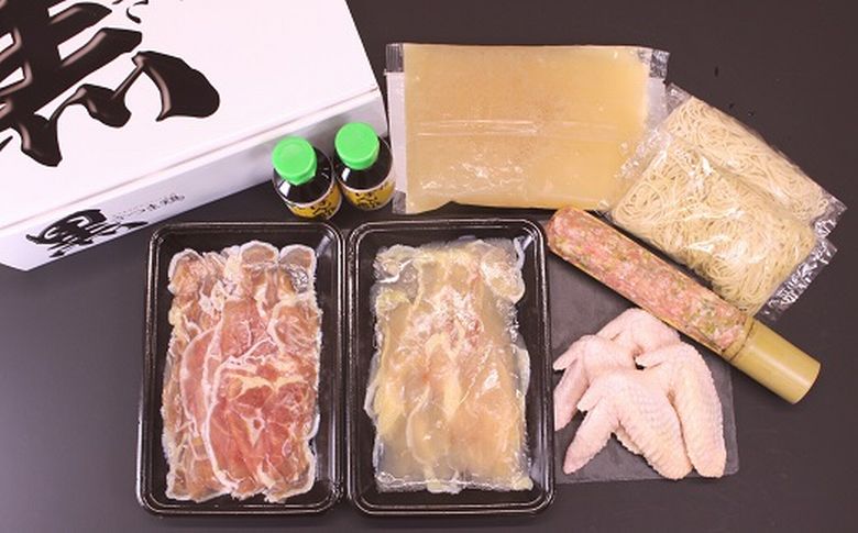 028-29 黒さつま鶏 鍋セット(4～5人前)