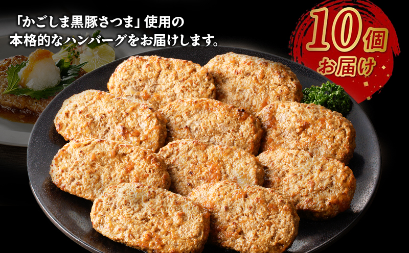 052-25 かごしま黒豚ハンバーグおろしソース10個