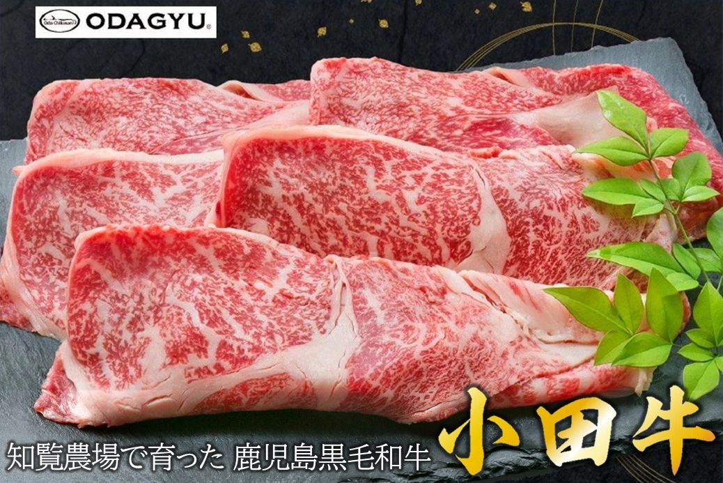 060-49 【期間限定・年内発送】小田牛のカタロースすき焼用600g
