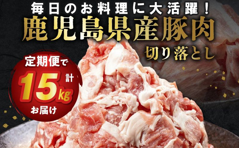 【全6回】鹿児島県産豚切り落とし定期便 126-06