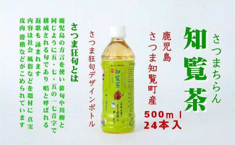 129-04 知覧茶園のオリジナルペットボトル24本入