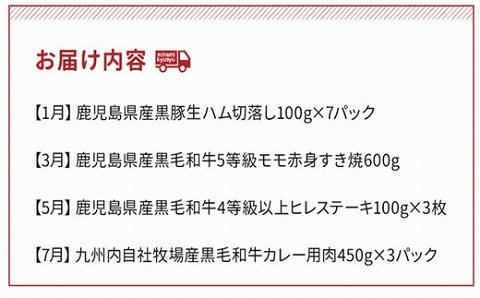 【全7回】お肉わくわく定期便Ⅱ 027-37