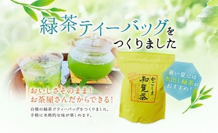 091-02 知覧緑茶ティーバッグ500g×2本