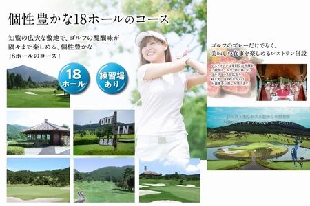 114-01 知覧カントリークラブゴルフプレー券（3,000円分）