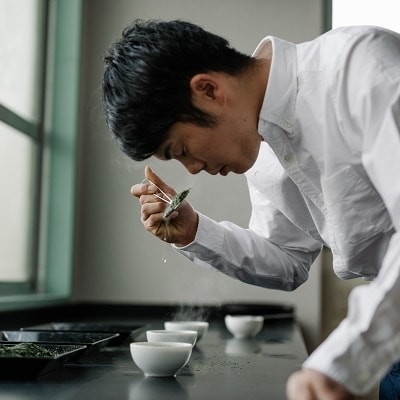 かわいいパッケージの高級知覧茶2本ギフト