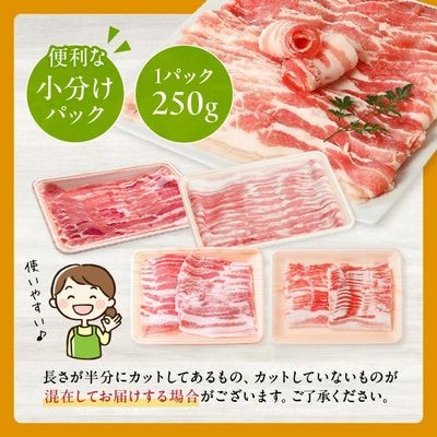 鹿児島産豚バラスライス1.5kg【配送不可地域：離島】