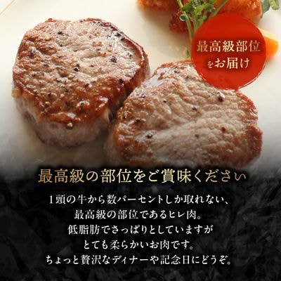 黒毛和牛 ヒレ 2種 ステーキカット サイコロカット 鹿児島県産 牛肉 赤身 カミチク 南九州市【配送不可地域：離島】