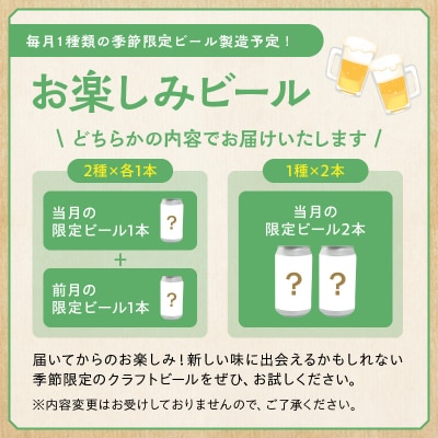 クラフトビール6本セット【配送不可地域：離島】