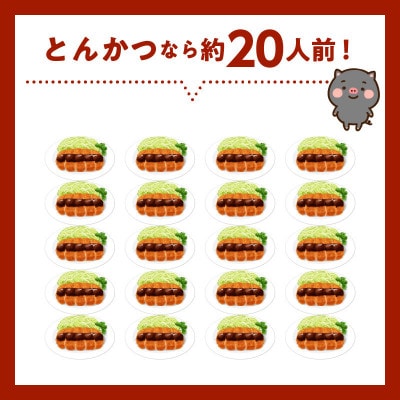 鹿児島黒豚肩ロースブロック まるごと塊のまま2.2~2.5kg 008-76【配送不可地域：離島】