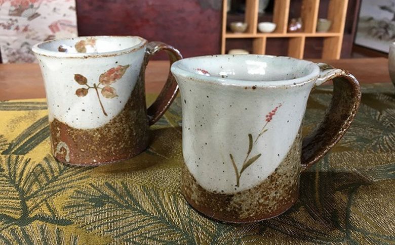 026-A-001 野の花工房 マグカップ2客