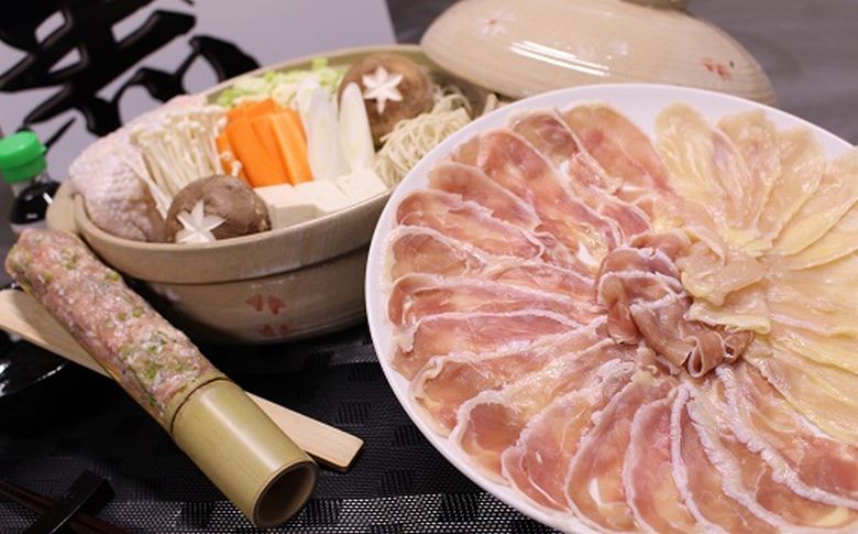 028-29 黒さつま鶏 鍋セット(4～5人前)