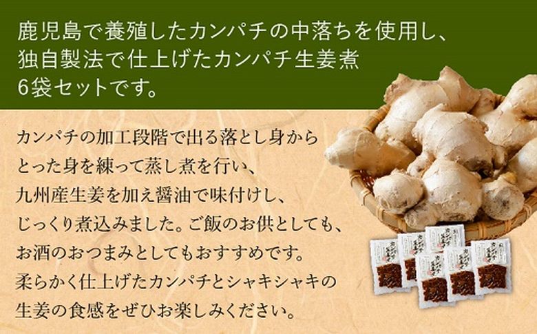 032-02 カンパチ生姜煮6袋セット