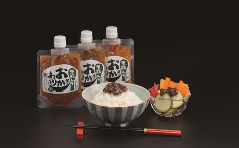 032-09 かつお角煮3個＆薩摩おかわりの素 黒豚みそ3個セット