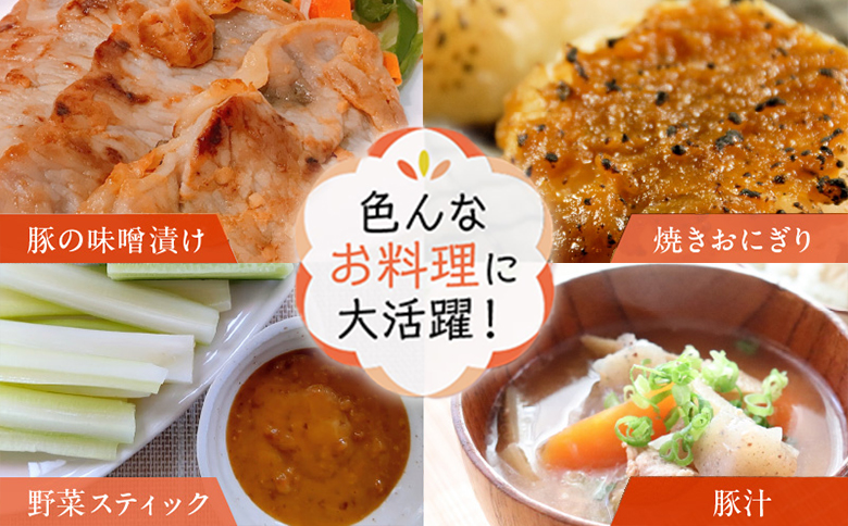 044-09 ヤマガミ黒ぶたの味噌・川辺味噌セット